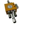 Buy cheap 6JPQ-M1-0.2-88DC Grease Distributor Block Grease Dispenser Automatic Progressive Distributor from wholesalers
