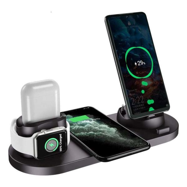 Buy cheap 6 In 1 Electronic Wireless Charger Corporate Gift ABS Material Multifunctional from wholesalers