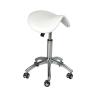 Buy cheap Ergonomic Saddle Seat Office Chair Stool , White Saddle Leather Chair Swivel Freely from wholesalers
