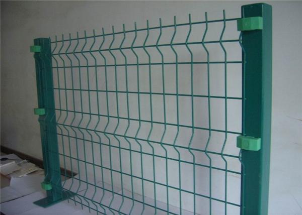 Buy cheap Hot dipped anti climbe weld wire mesh fence panels for construction or agriculture from wholesalers