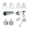 Buy cheap Wholesale Set Vertical Blind Component Bracket Gear Box Awning Parts from wholesalers