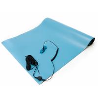Buy cheap ESD Clean Room Accessories Anti Static Rubber Workbench Mat Textured product