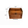 Buy cheap Decorations 8.7 Inch Wooden Food Containers Wooden Storage Box Kitchen from wholesalers