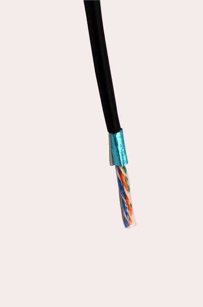 Buy cheap 23 AWG 4 Pair Cat6 UTP Cable , CMX/CMR Category 6 Direct Burial Cable from wholesalers