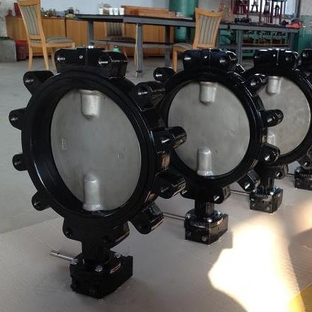 Buy cheap Low Temperature Cast Iron Wafer Lug Type Butterfly Valve Distributor from wholesalers