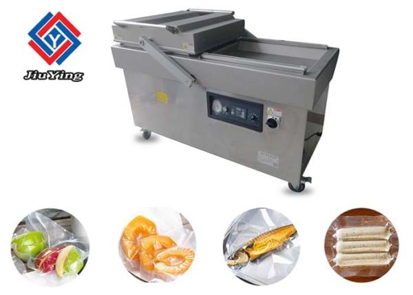 Buy cheap Double Head Automatic Vacuum Packing Machine For Meat Or Vegetable from wholesalers
