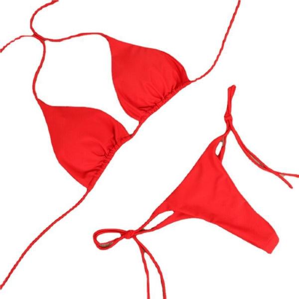 Buy cheap Garter Sexy Lingerie Bra Set With Push Up Bra Swimwear Bikini String Bathing For Fat Women from wholesalers