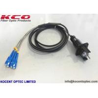 Buy cheap Outdoor Fiber Optic Patch Cord YG ZLTC YZCO4P FTTA Army Telianthus Field product