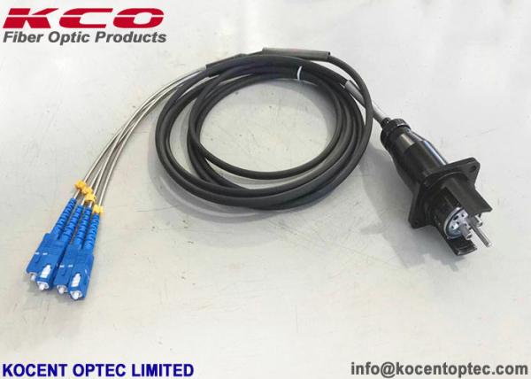 Outdoor Fiber Optic Patch Cord YG ZLTC YZCO4P FTTA Army Telianthus Field