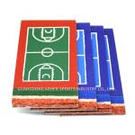 Outside Adhesive Acrylic Sports Flooring 6mm Thickness Basketball Court Use