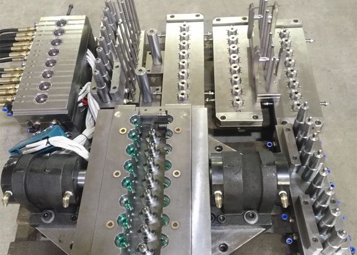 10 Cav 10ml PET Bottle Preform Machine Semi Automatic Blow Moulding Machine PCTG