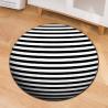Buy cheap 3D Geometric Pattern Round Chair Mat Living Room Sofa Floor Carpet from wholesalers
