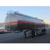 Buy cheap Aluminium Alloy 45000 Liters Heavy Duty Oil Fuel Tank Trailer With 45 - 80 Tons Loading Weight from wholesalers