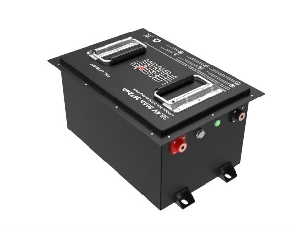 36V 50Ah Golf Car LFP Batteries LiFePO4 Battery Pack Compact Design High