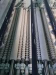 Photoelectric Glass Cleaning Machine Brush Rubber Roller , Corrosion Resistant