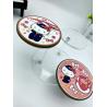 Buy cheap Heatproof Soft PVC Coaster No Spill Thermal Insulation Small Cute from wholesalers