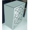 Buy cheap mirrored bedroom chest dresser table furniture from wholesalers