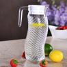 Buy cheap 1100ml/37oz Cold Water Glass Pitcher 100% Healthy BPA FREE Material from wholesalers