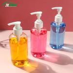 PET Plastic Shampoo Bottles 250ml 300ml 500Ml White Pressure Pump Shampoo Bottle