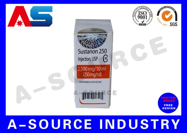 Buy cheap Holographic Custom Printed Boxes , Medicine Packaging Boxes For Products from wholesalers