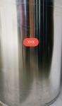 850 Oblong Heavy Duty Truck Fuel Tank , Aluminum Alloy 100L Diesel Fuel Tank