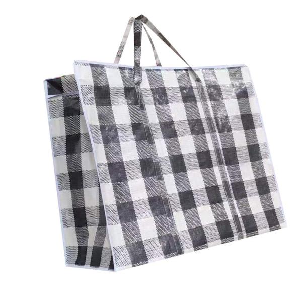 Secure Compact Packing PP Check Bag Lightweight Laminated Non Woven Polypropylen