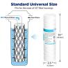 Buy cheap Power Plant Condensation Water Filtration PP String Wound Filter Cartridge 10*10*30cm from wholesalers