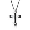 Buy cheap Fashion Men's Cross Design Stainless Steel Titanium Pendant Necklace Provide Mould Making And Making Service from wholesalers