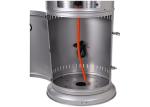 Outdoor free standing Silver Stainless Steel Propane Patio Heater