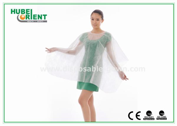 Buy cheap PP Nonwoven Disposable Kimono Robe Colored Hair Salon Barber Cutting Cape from wholesalers