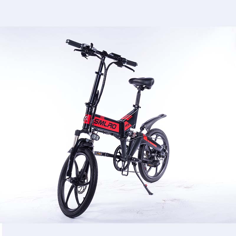 20 Inch Foldable Electric Bicycle , 350w Lightweight Aluminium Electric Bike