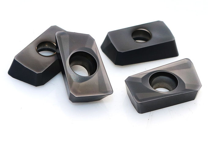 Black Color Square Carbide Inserts , Indexable Inserts Used In Cnc Tooling