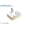 Buy cheap Classic Bathroom Ceramic Art Basin Gold Flower Color Hand Wash Basin from wholesalers