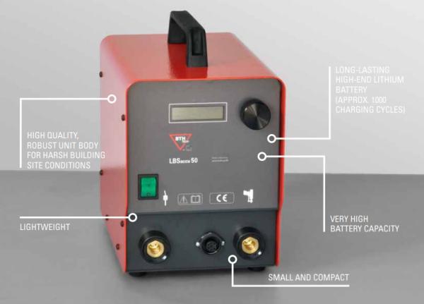 Buy cheap LBSaccu 50S Battery Powered Stud Welding Unit, Capacitor Discharge Stud Welding Machine from wholesalers