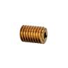 Buy cheap Brass Worm Gear Small Brass Spur Gears 1 Lead 0.5 High Wear Resistance from wholesalers