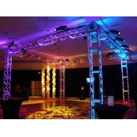 Buy cheap 250*250 MM Screw Trade Aluminum Square Truss For Exhibition Booth product