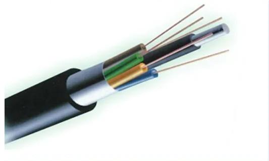 Buy cheap Black Outdoor Gyta Cable , 48 Core Armoured Fibre Optic Cable from wholesalers