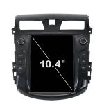10.4 Inch Teana Altima Nissan Sat Nav Head Unit Single Din 128G PX6