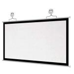 Buy cheap Simple Hanging HD Home Warp Knitting Projection Screen 16:9 100" Inch from wholesalers