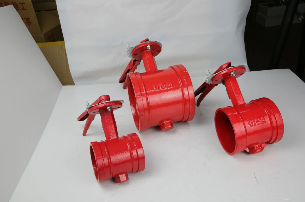 Manual Stainless Steel Worm Gear Lug Butterfly Sanitary Valve with Diaphragm Structure