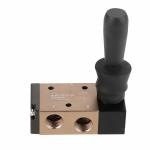 3H Series Solenoid Valve Single Coil Pilot Operated Electric 2 Position 5 Port