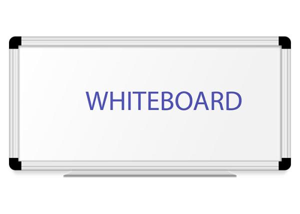 Buy cheap Vertical Large Magnetic White Board , Magnetic Whiteboard Wood Frame from wholesalers