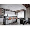 Buy cheap 80CM Microwave Inside Island Modern European Style Kitchen Cabinets from wholesalers