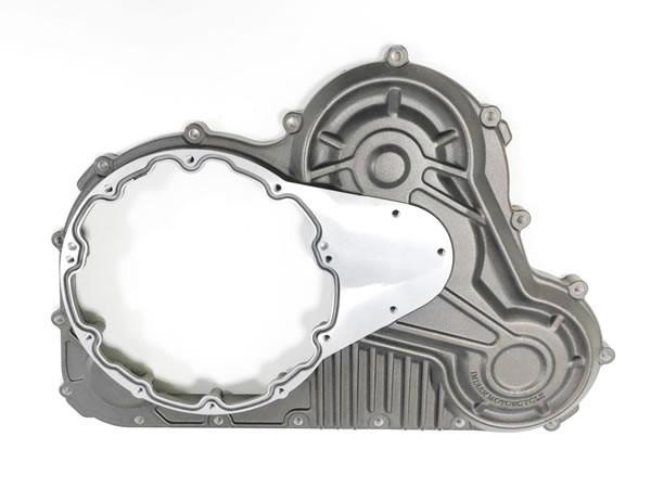 Buy cheap Aluminum Alloy Die Casting Parts Motorcycle Engine Primary Drive Cover Powder Coating from wholesalers