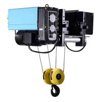 Buy cheap Electric Wire Rope Low Headroom Hoist , 10T 15m Heavy Duty Single Girder Hoist product