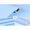 Buy cheap LIGHT BLUE Solid Color Self Adhesive Wallpaper For Fashionable Hotel Decoration from wholesalers