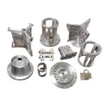 3Axis CNC Parts Machining Titanium Aluminium Brass Material