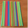Buy cheap Colorful Straight Straws Disposable Drinking Straw plastic 245*7.5 mm from wholesalers