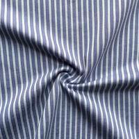 Buy cheap Elastic 80s 65 Cotton 35 Polyester Fabric , 100gsm Striped Jersey Knit Fabric product