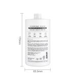 25 OZ Large White Shampoo Bottle Private Logo With Lotion Pump